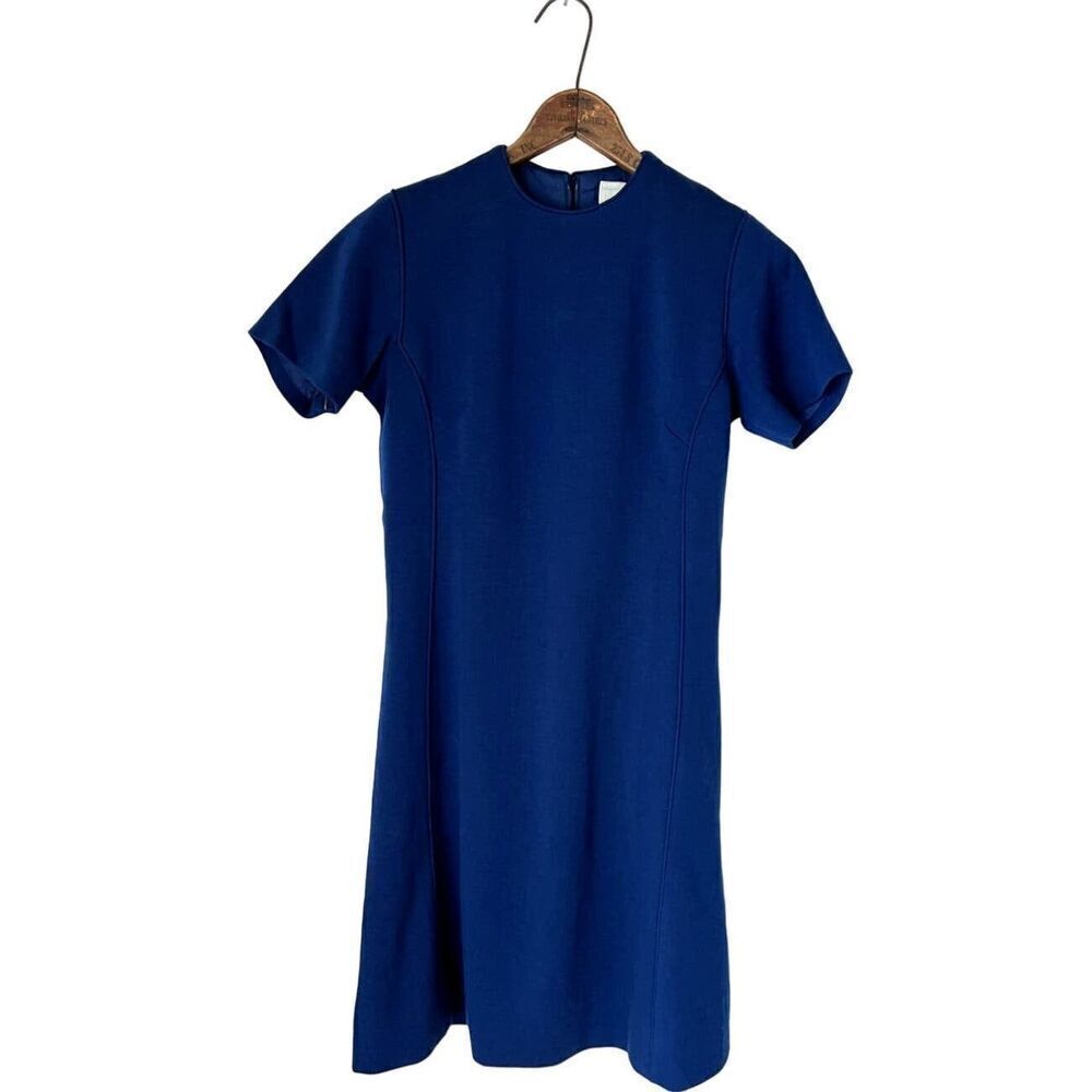 Vintage dArmigene Airline Dress in Navy Elegant Navy Dresses